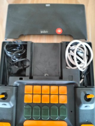 Console RE EL giochi tv nero/arancione
