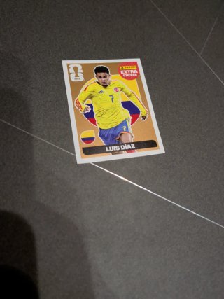 Cromo Panini Luis Díaz Extra FIFA World Cup