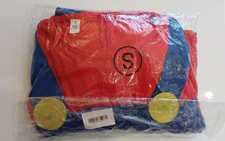 Disfraz adulto Super Mario Talla S.