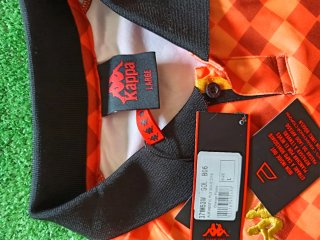 Nuevo Camiseta Kappa Hombre Talla L Naranja