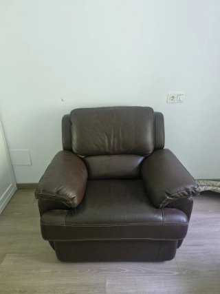 Sillón reclinable individual grande