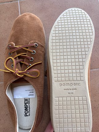 Zapatos Pompeii Higby Siena Latte Talla 43