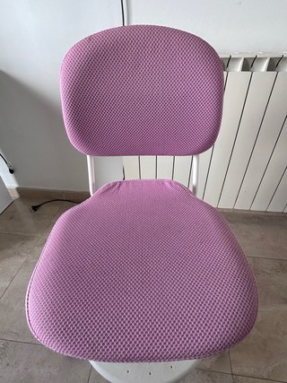 Silla de escritorio juvenil rosa
