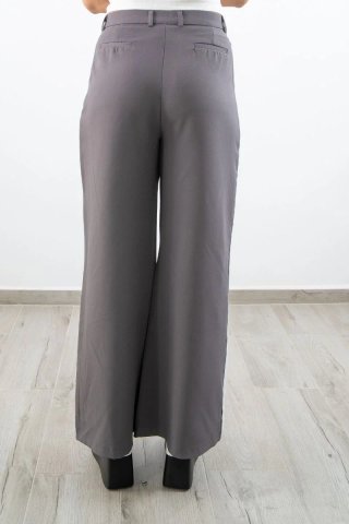 Pantalón Deportivo Gris Doble Franja