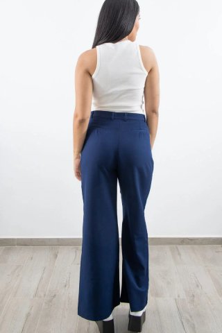 Pantalón Deportivo Gris Doble Franja