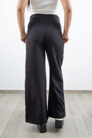 Pantalón Deportivo Gris Doble Franja