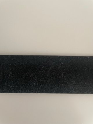 Cinturón de hombre negro