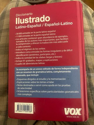 Diccionario Ilustrado Latín. Latino-Español/ Es...