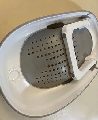 Bañera y asiento plegable para bebé