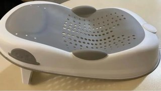 Bañera y asiento plegable para bebé