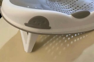 Bañera y asiento plegable para bebé