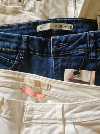 Pack 5 Pantalones Vaqueros Mujer Elásticos
