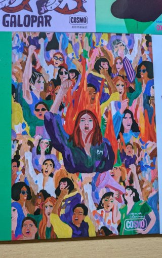 Ilustraciones 8M Día de la Mujer