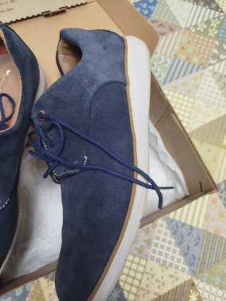 Zapatos Clarks Azul