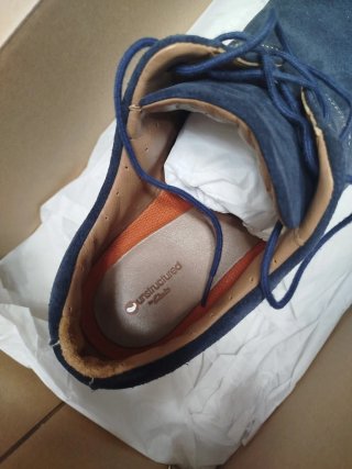 Zapatos Clarks Azul