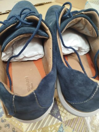 Zapatos Clarks Azul