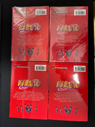 Tomos Naruto 1-15 Planeta Cómic