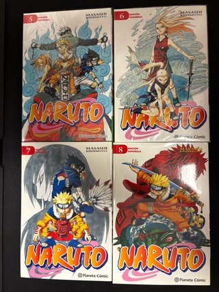 Tomos Naruto 1-15 Planeta Cómic