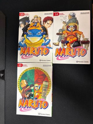 Tomos Naruto 1-15 Planeta Cómic