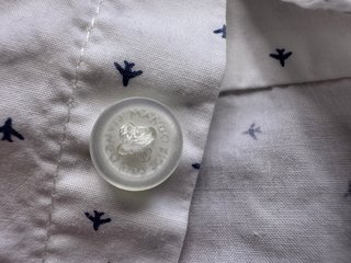 Camisa blanca con aviones 6 años
