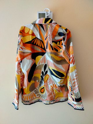 Camisa Zara Estampada Multicolor