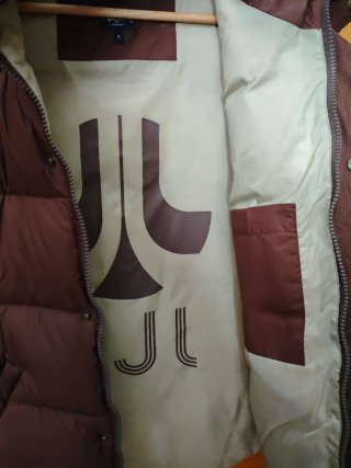 Chaleco plumas Pepe Jeans marrón