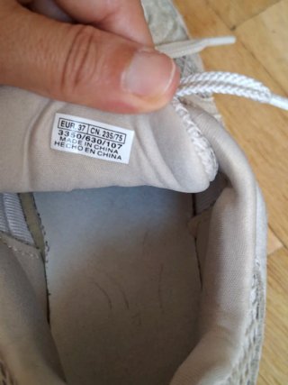 Zapatillas deportivas Zara niño grises