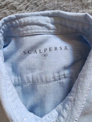Camisa Scalpers Azul Talla XL