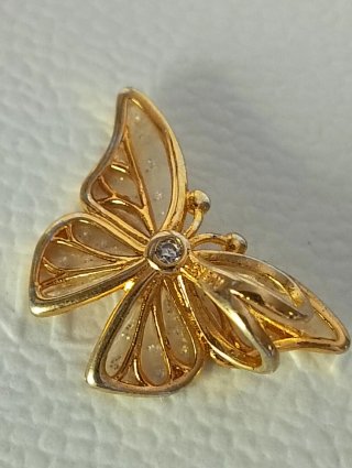 Colgante Mariposa XL Dorado