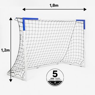 Portería de fútbol Classique M (180 cm x 120 cm) blanco