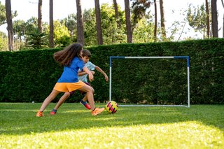 Portería de fútbol Classique M (180 cm x 120 cm) blanco