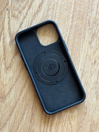 Funda Quad Lock Mag iPhone 13 mini Negra