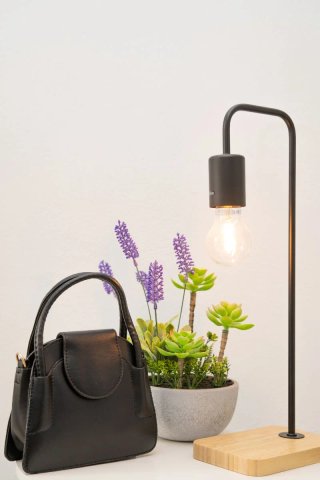 Mini Bolso Doble Asa Elegante Beige/Negro