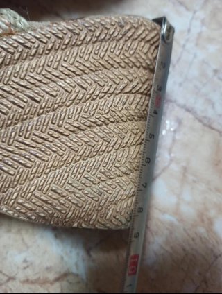 Sandalias cuña esparto beige y marrón
