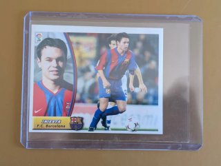 2003-04 Panini Este FC Barcelona Iniesta Rookie