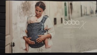 Mochila portabebés Boba Gris