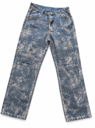 Pantalones Cargo Grises Anchos