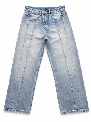 Pantalones Cargo Grises Anchos