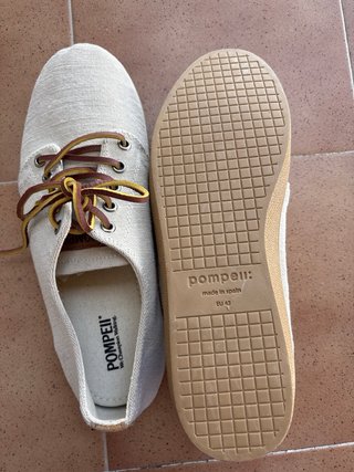 Zapatos Pompeii Beige Talla 43