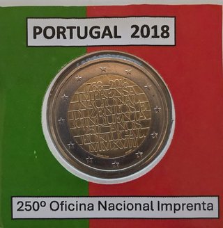 Portugal 2018 250º Imprenta
