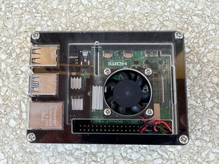 Raspberry Pi 4GB B con carcasa y ventilador