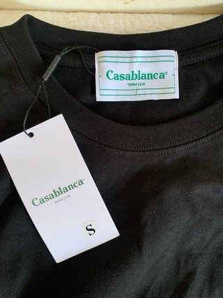 Camiseta Casablanca Oversized Talla S Negra