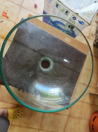 Pica de baño cristal