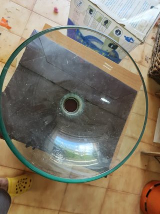 Pica de baño cristal