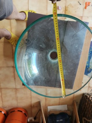 Pica de baño cristal