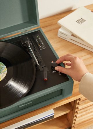 Tocadiscos Create Bluetooth USB SD MicroSD Verde
