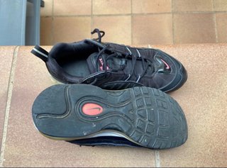 Nike Air Max 98 negras y rosas Talla 41