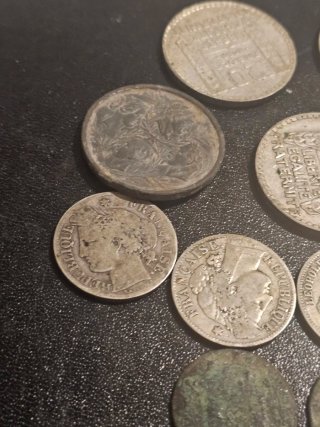 Monedas de Plata Francesas Varias