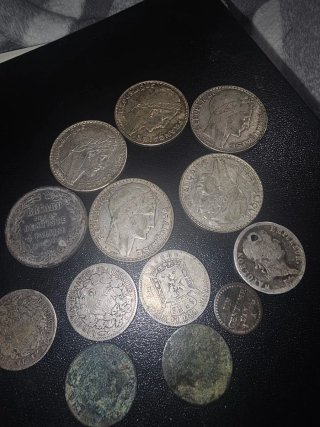 Monedas de Plata Francesas Varias