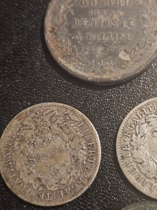 Monedas de Plata Francesas Varias